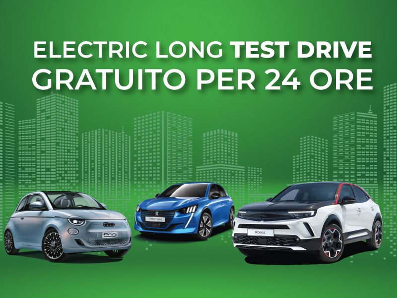 Test Drive Gratuito di 24 Ore sulla Gamma Elettrificata