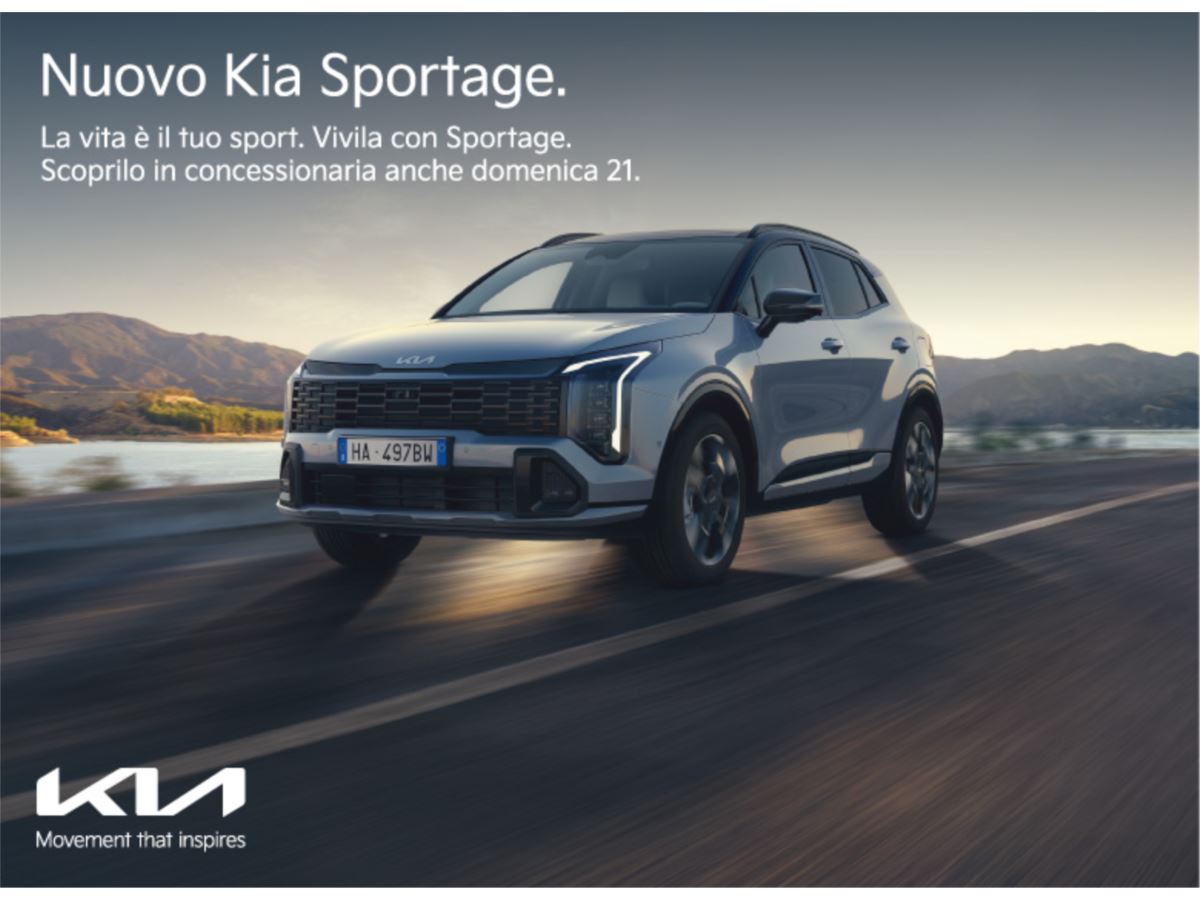 Nuova Kia Sportage 2025: scopri il SUV Kia nei nostri showroom di Terni, Rieti e L’Aquila