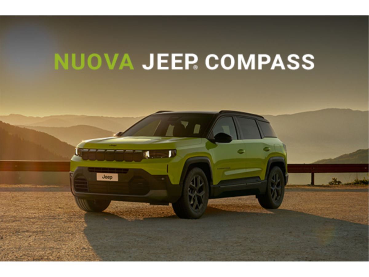 Nuova Jeep® Compass: tecnologia, comfort e libertà di scelta